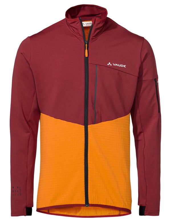 VAUDE Men's Scopi Fleece Jacket carmine Gr&ouml;&szlig; XXL
