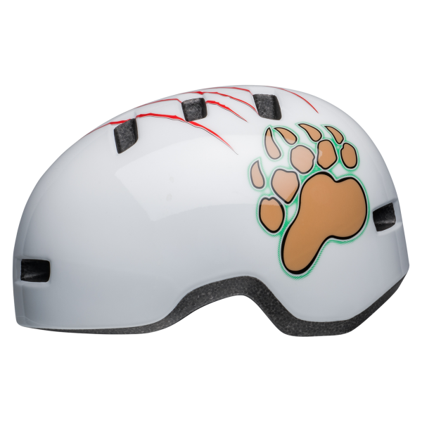 Bell Lil Ripper Helmet XS gloss white grizzly Unisex Produktbild 1