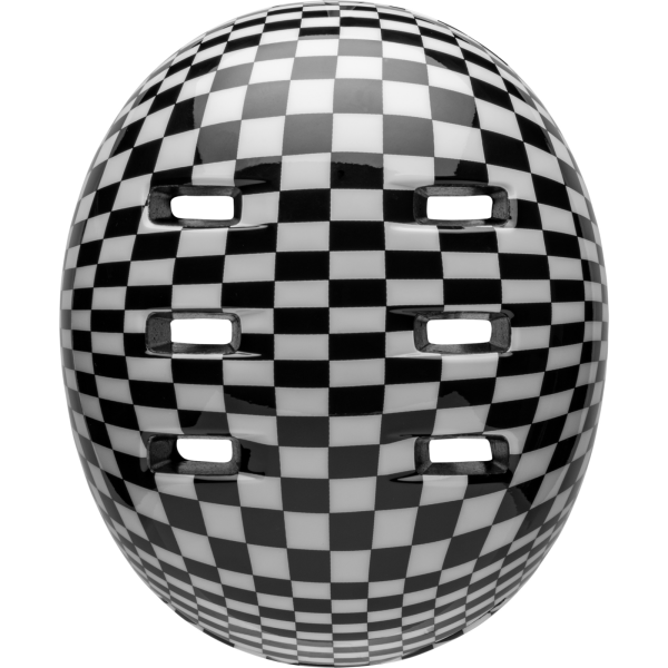 Bell Lil Ripper Helmet XS gloss black/white checkers Unisex Produktbild 3