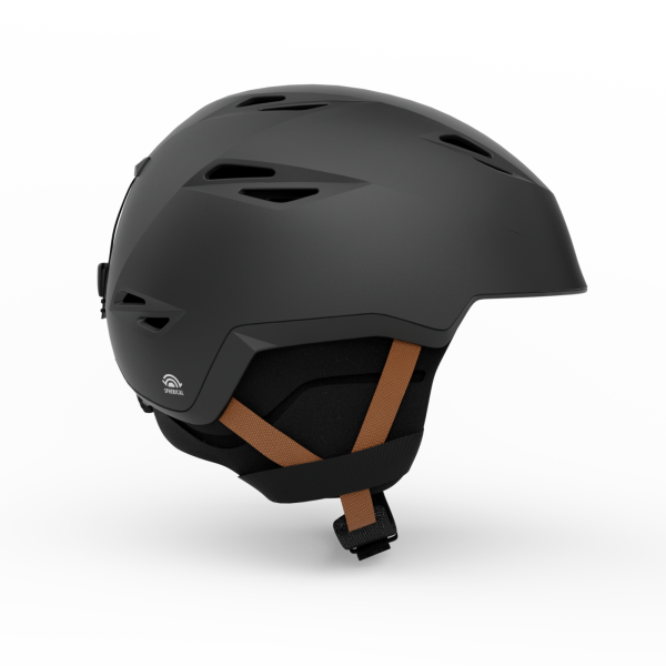 Giro Grid Spherical Helmet M 55.5-59 matte metallic coal/tan Herren Produktbild 2