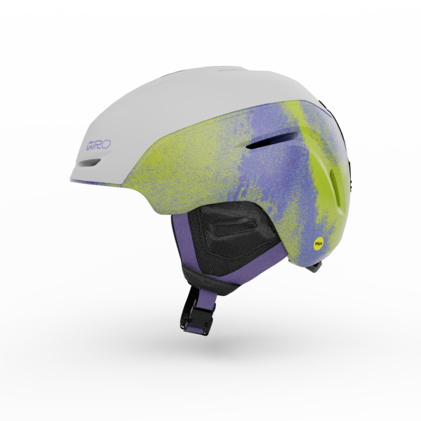 Giro Neo Jr. MIPS Helmet S 52-55.5 matte white/flo green Unisex Produktbild 1