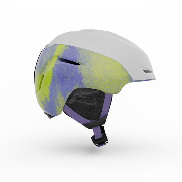 Giro Neo Jr. MIPS Helmet S 52-55.5 matte white/flo green Unisex Produktbild 2