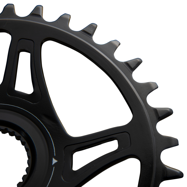 Race Face RaceFace Bosch G4 Chainring Shimano 1x12SPD 55CL 36T black Produktbild 3