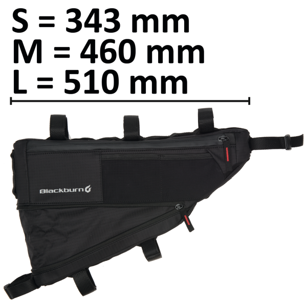 Blackburn Outpost Frame Bag S black Produktbild 1