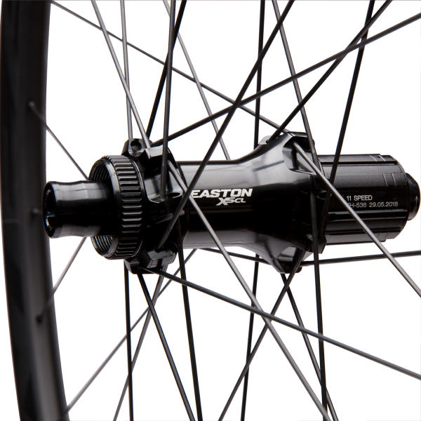 Easton EC70 AX Road Gravel CLN Disc Wheel 700C/'12X142 SHI gloss carbon Produktbild 1
