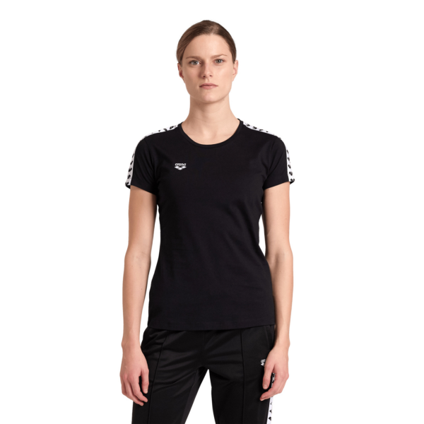 Arena W T-Shirt Team XS black/white/black Damen