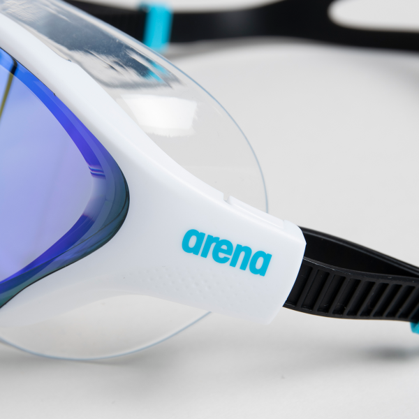 Arena The One Mask Mirror one size blue/white/black Unisex Produktbild 1
