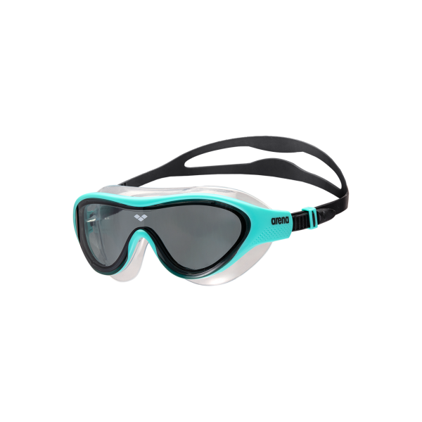 Arena Jr The One Mask one size dark smoke/water/black Unisex