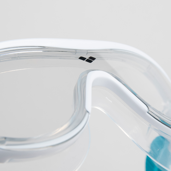 Arena Jr The One Mask one size clear/white/lightblue Unisex Produktbild 1