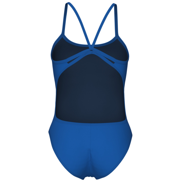 Arena W Swimsuit Lace Back Solid D 30 royal/white Damen Produktbild 1