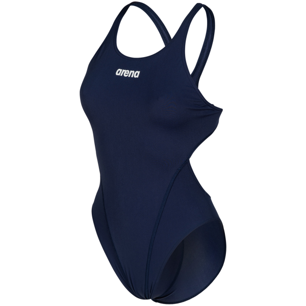 Arena W Team Swimsuit Swim Tech Solid D 32 navy/white Damen