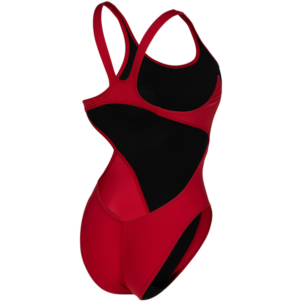 Arena W Team Swimsuit Swim Tech Solid D 30 red/white Damen Produktbild 1