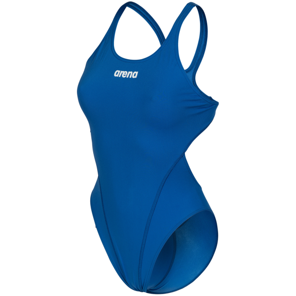 Arena W Team Swimsuit Swim Tech Solid D 32 royal/white Damen