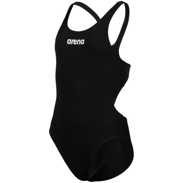 Arena G Team Swimsuit Swim Tech Solid 128 black/white M&auml;dchen