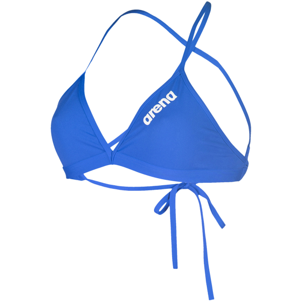 Arena W Team Swim Top Tie Back Solid D 30 royal/white Damen