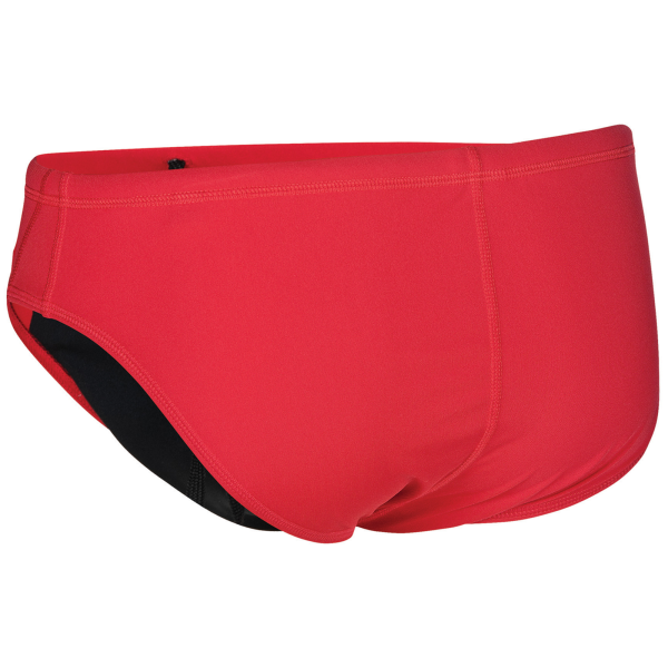 Arena M Team Swim Briefs Solid D 5 red/white Herren Produktbild 1