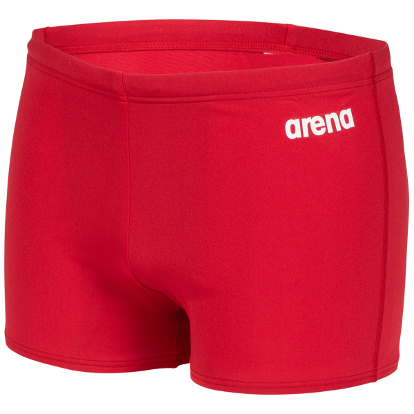 Arena B Team Swim Short Solid 140 red/white Jungen