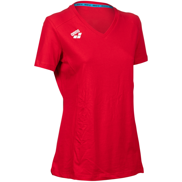 Arena W Team T-Shirt Panel XXL red Damen