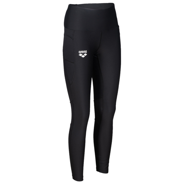 Arena W Team Long Tight Panel M black Damen