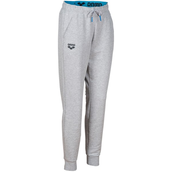 Arena W Team Pant Solid L medium grey heather Damen