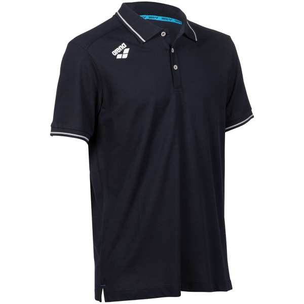 Arena Team Poloshirt Solid Cotton 3XL navy Unisex