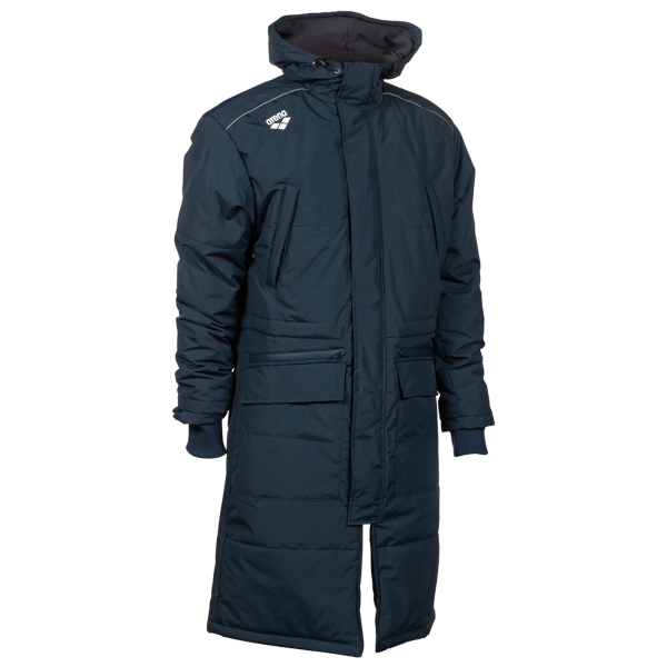 Arena Team Parka Solid L navy Unisex