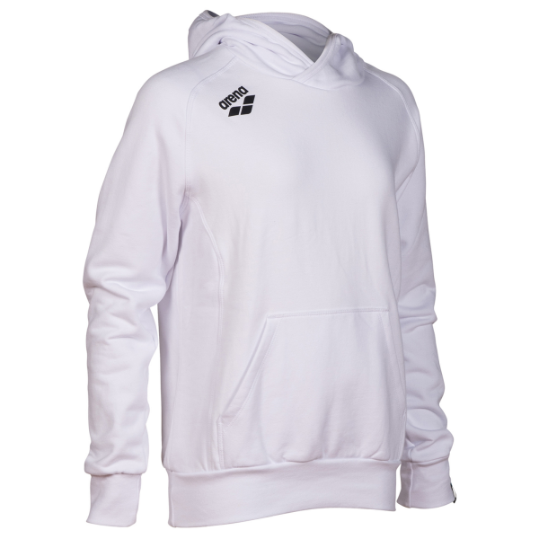 Arena Jr Team Hooded Sweat Panel 128 white Unisex