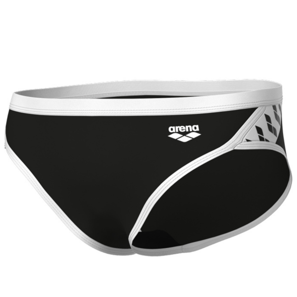Arena M Arena Icons Swim Briefs Solid D 5 black/white Herren