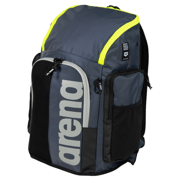 Arena Spiky III Backpack 45 one size navy/neon yellow