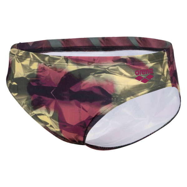 Arena M Arena Hero Camo Swim Brief D 6 red fandango multi Herren