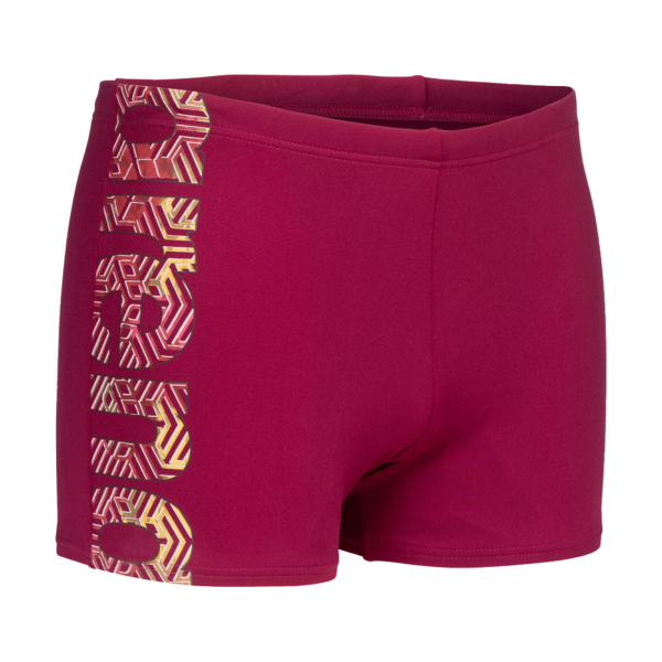 Arena M Arena Kikko Pro Swim Short Graphic D 8 red fandango Herren