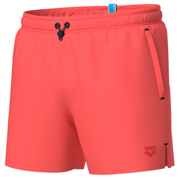 Arena M Arena Evo Beach Short Solid S calypso coral Herren
