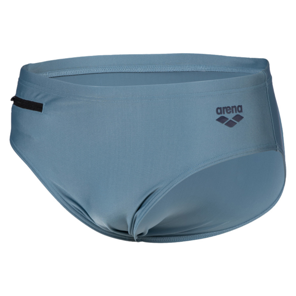 Arena M Arena Zip Brief 9Cm D 6 stone grey Herren