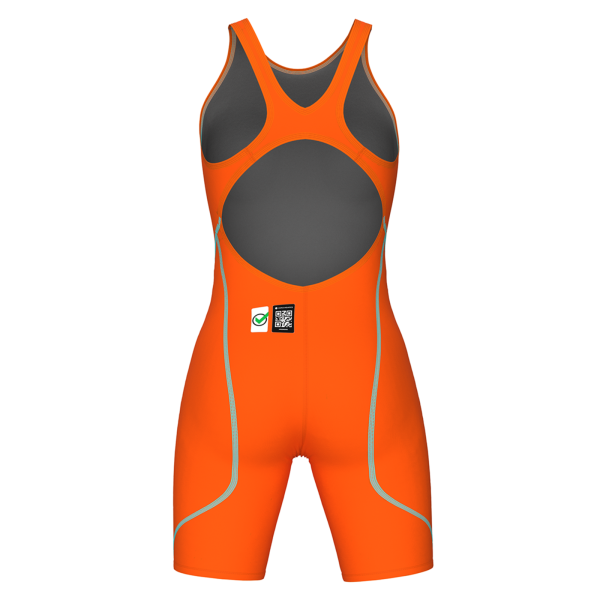 Arena W Powerskin ST NEXT LE Ob D 32 orange/teal Damen Produktbild 1