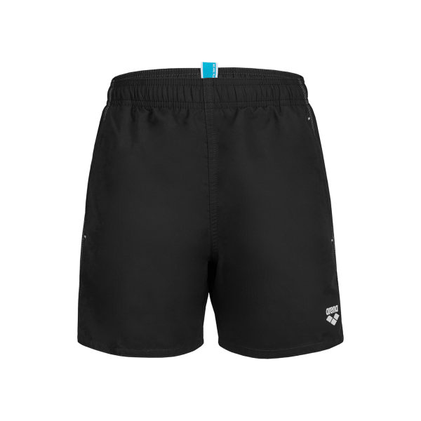 Arena B Beach Boxer Solid R 140 black/white Jungen