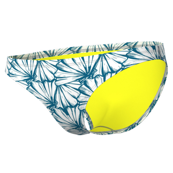 Arena W Real Brief R XL white multi/yellow star Damen