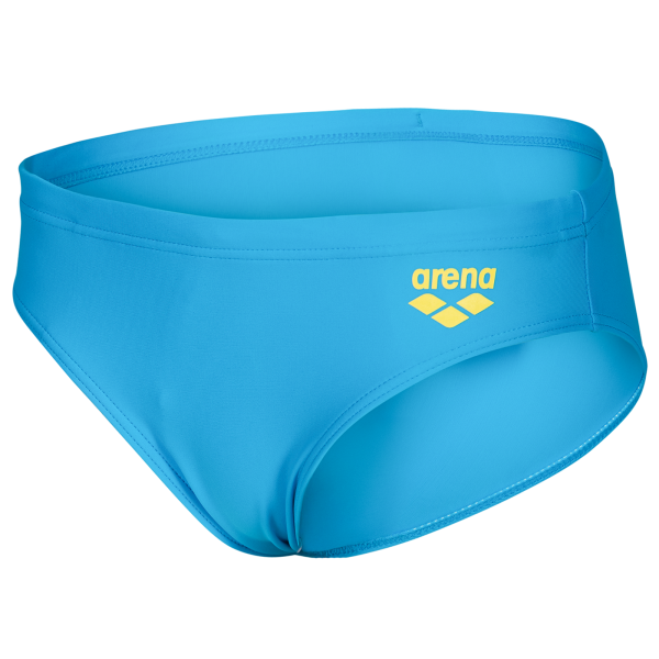 Arena B Dynamo Jr Brief R 128 turquoise/yellow star Jungen