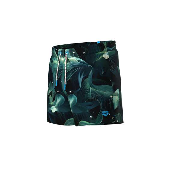 Arena M Beach Short Allover XXL mangrove multi Herren