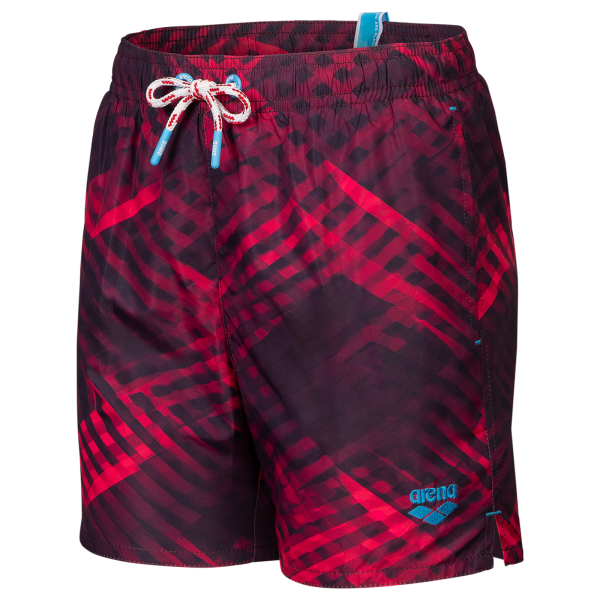 Arena B Beach Boxer Allover 140 dark purple multi Jungen