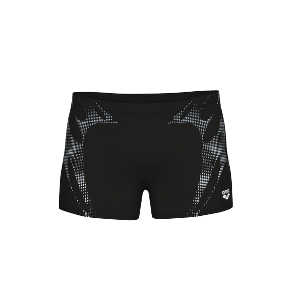 Arena M Arena Spider Web Swim Short D 8 black/white Herren