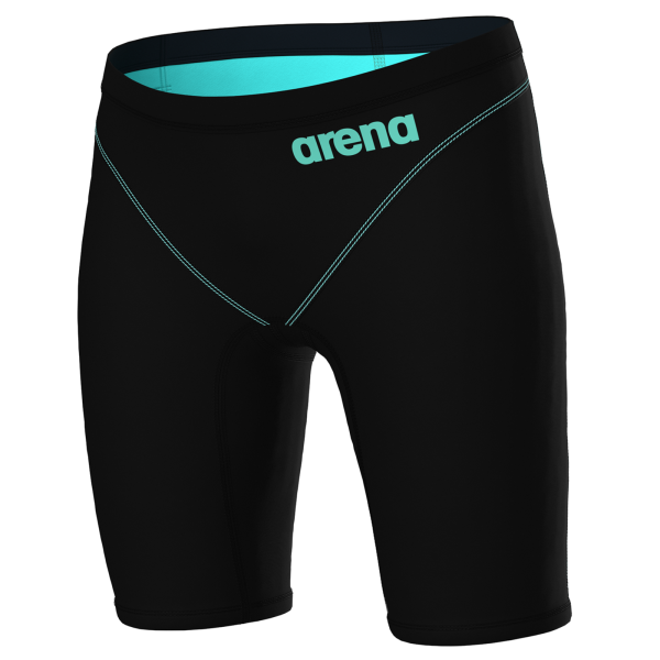 Arena B Powerskin Impulso Jammer Jr 140 black/teal Jungen
