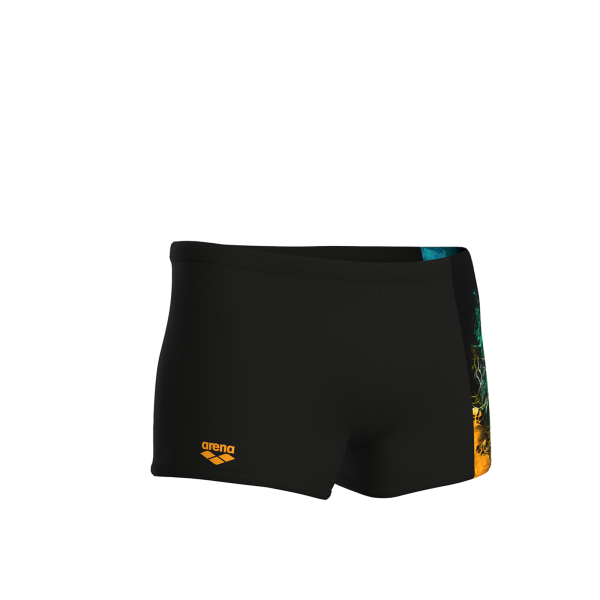 Arena M Arena Vibrant Swim Short D 7 black/black multi Herren Produktbild 1