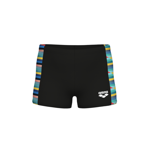 Arena B Arena Racing Stripe Swim Short 152 black/black multi Jungen