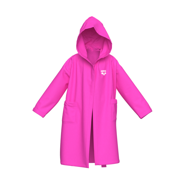 Arena Jr Arena Zeal Robe 152 shocking pink/white Unisex