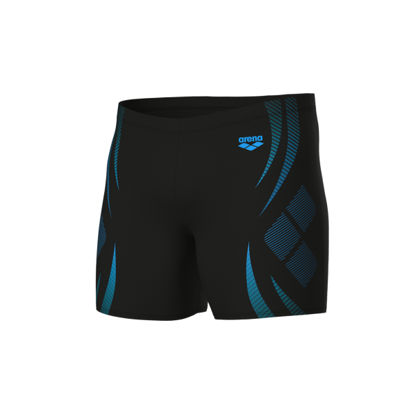 Arena M Arena Poseidonia Swim Mid Jammer D 5 black/turquoise Herren