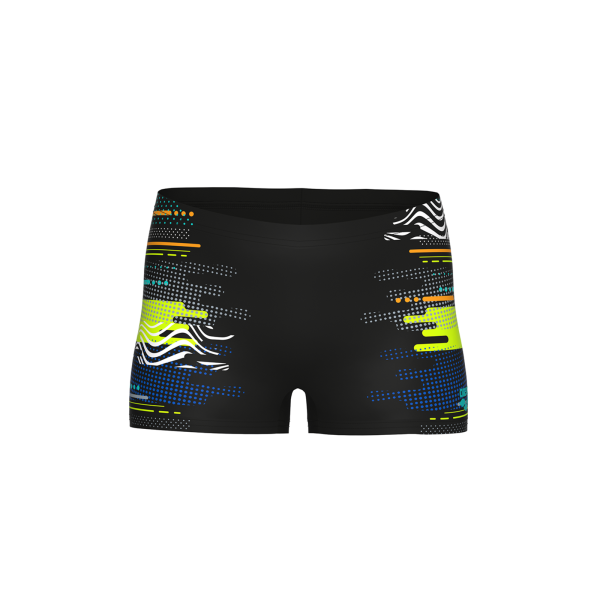 Arena B Arena Rhythm Swim Short 116 black multi/black Jungen