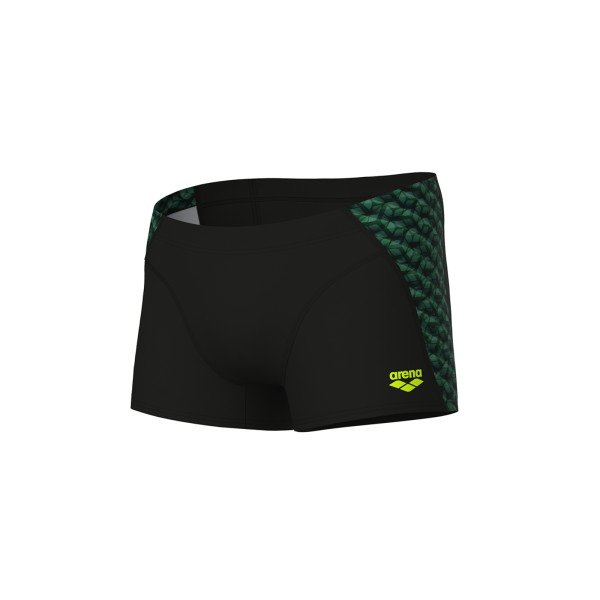Arena M Arena Monogram Swim Short D 7 black/dark sage multi Herren