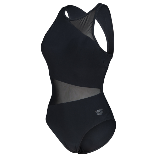 Arena W Arena Mesh Angle Swimsuit Vent Back B D 34 black Damen
