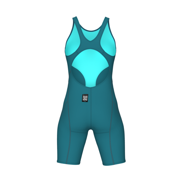 Arena W Powerskin Impulso LE Ob D 34 biscay bay/cherry Damen Produktbild 1