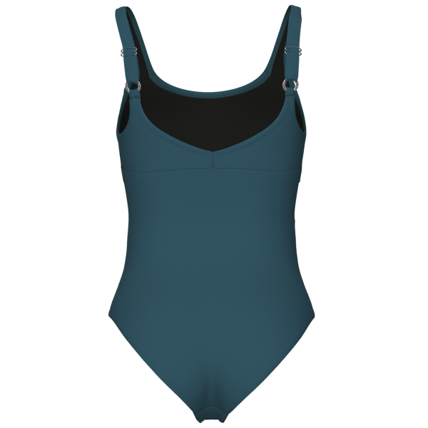 Arena W Arena Isabella Swimsuit Wing Back C D 42 mangrove/night grey Damen Produktbild 1